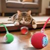 pelotitas gatito Pelota interactiva para mascotas
